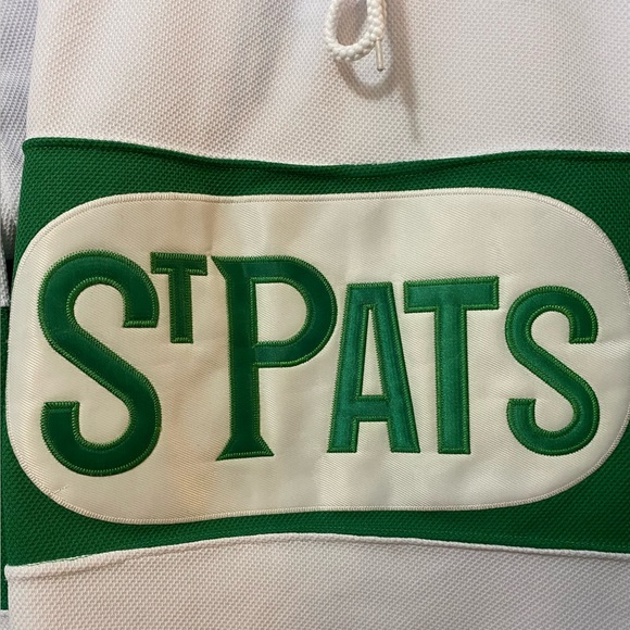 Toronto Maple Leafs St. Pats Green and White Jersey size XL - Picture 3 of 9